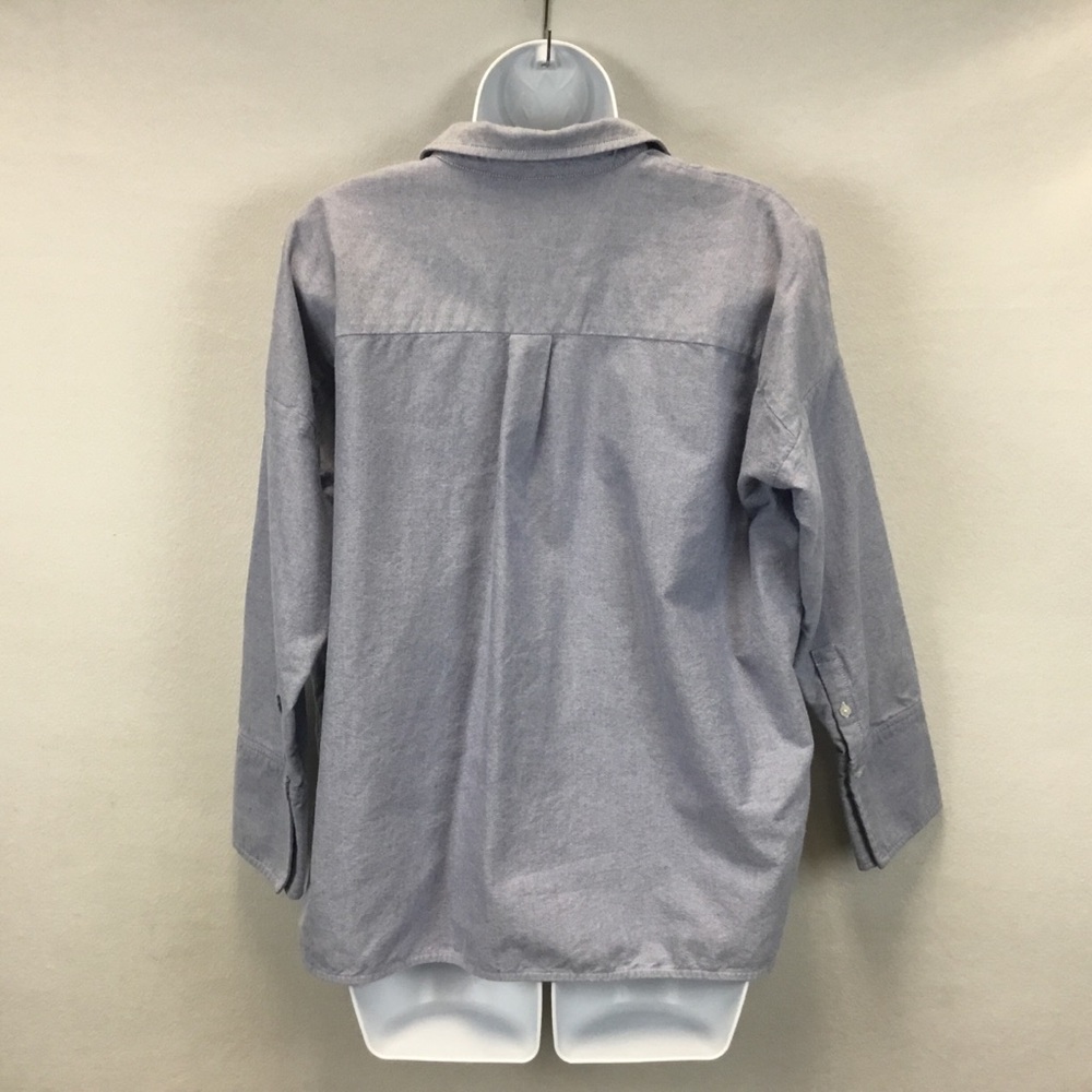Everlane Boxy Oversized Button Up Shirt Boxy Relaxed Oversized Cotton Size 00 - Picture 4 of 11